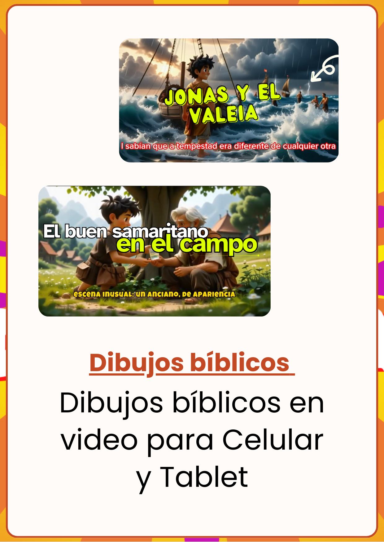 Dibujos Bíblicos en Video